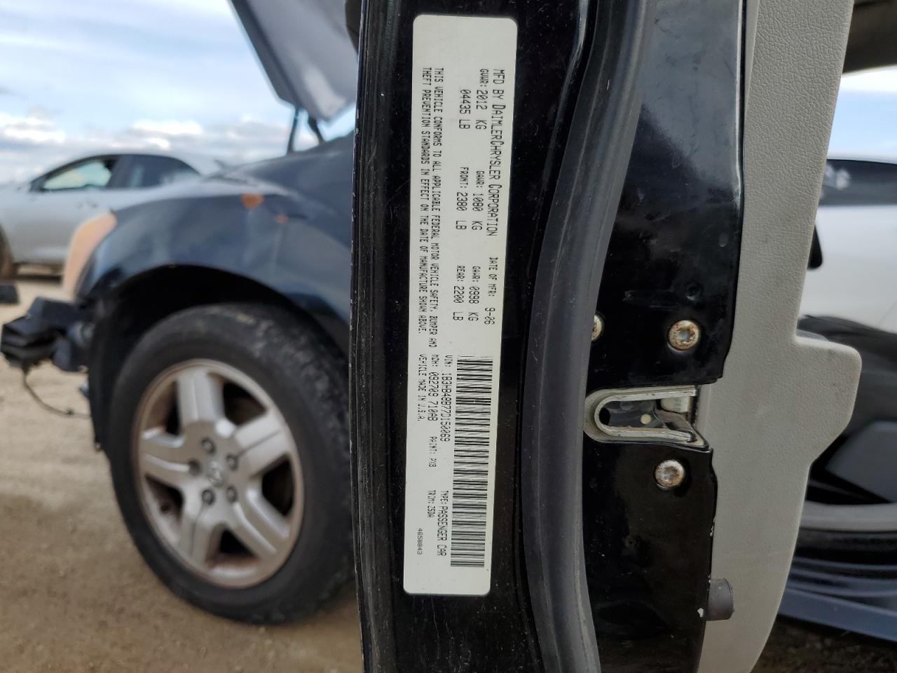 2007 Dodge Caliber Sxt VIN: 1B3HB48B77D150069 Lot: 51091185