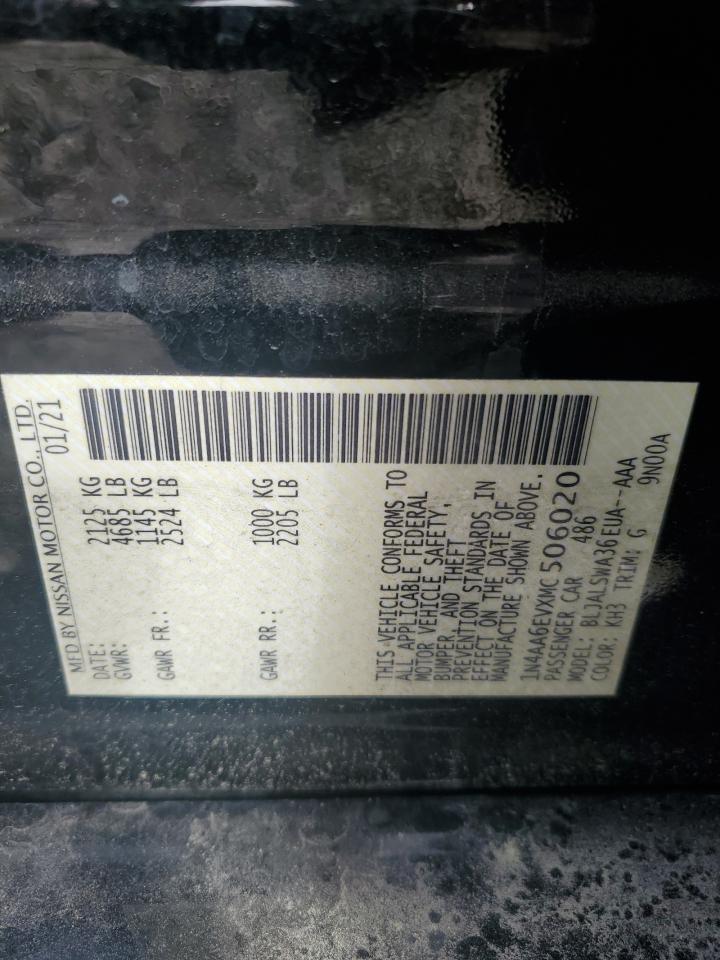 1N4AA6EVXMC506020 NISSAN MAXIMA 2021