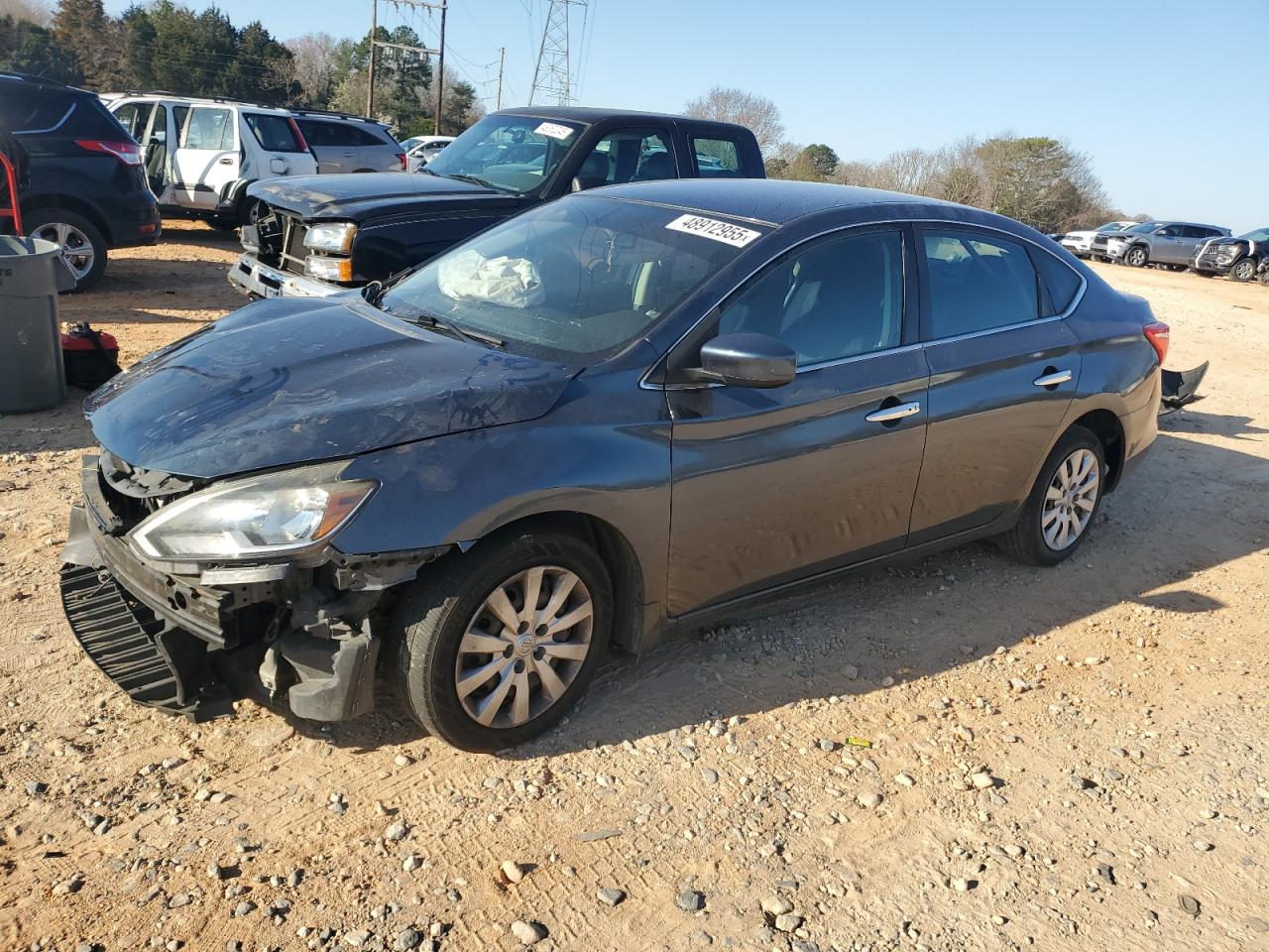 2017 Nissan Sentra S на продаже в China Grove, NC - Front End