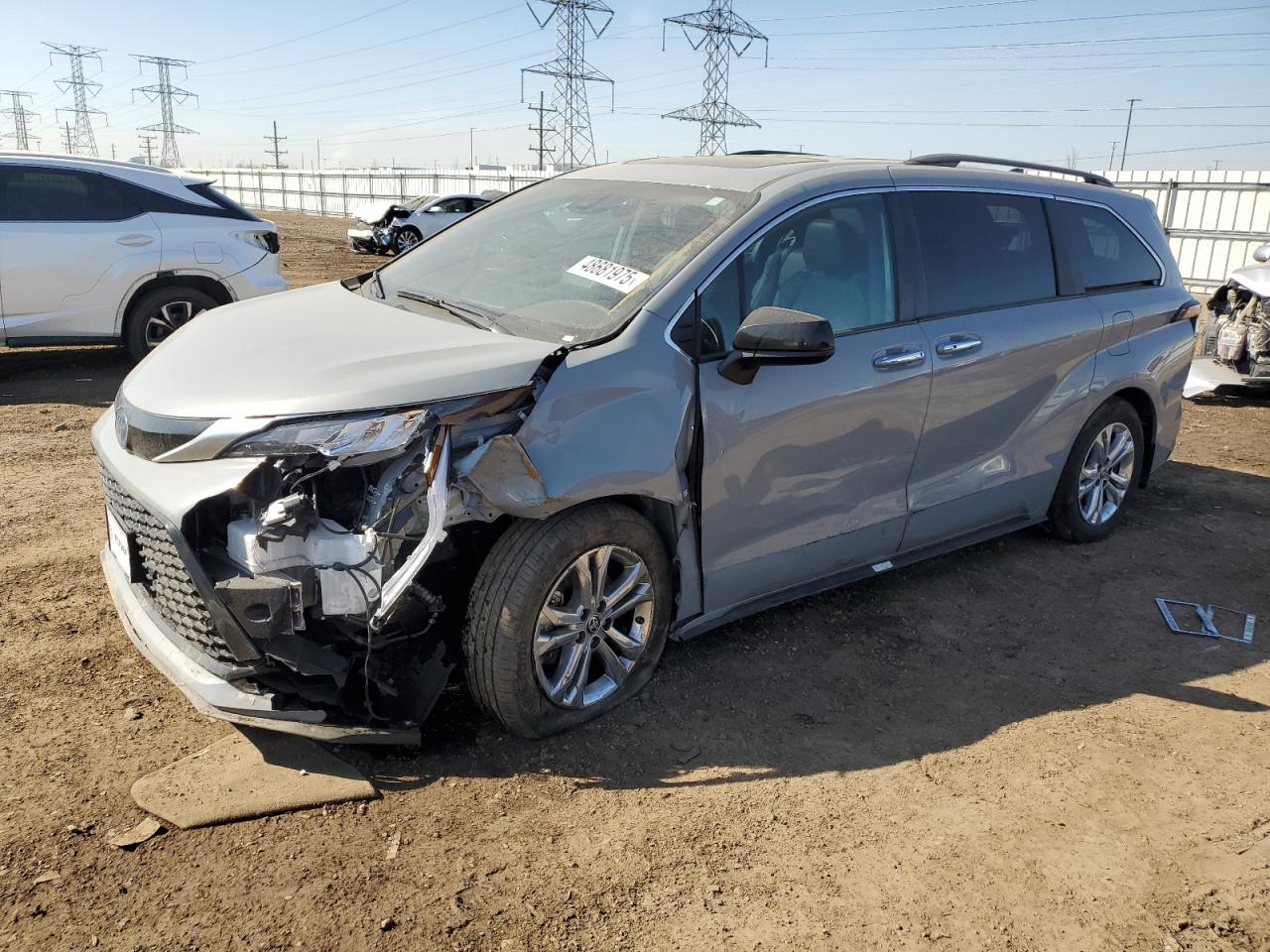 2023 Toyota Sienna Xse იყიდება Elgin-ში, IL - Front End