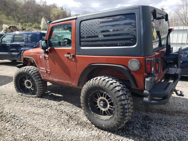 Позашляховики JEEP WRANGLER 2014 Оранжевий