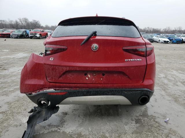  ALFA ROMEO STELVIO 2018 Красный