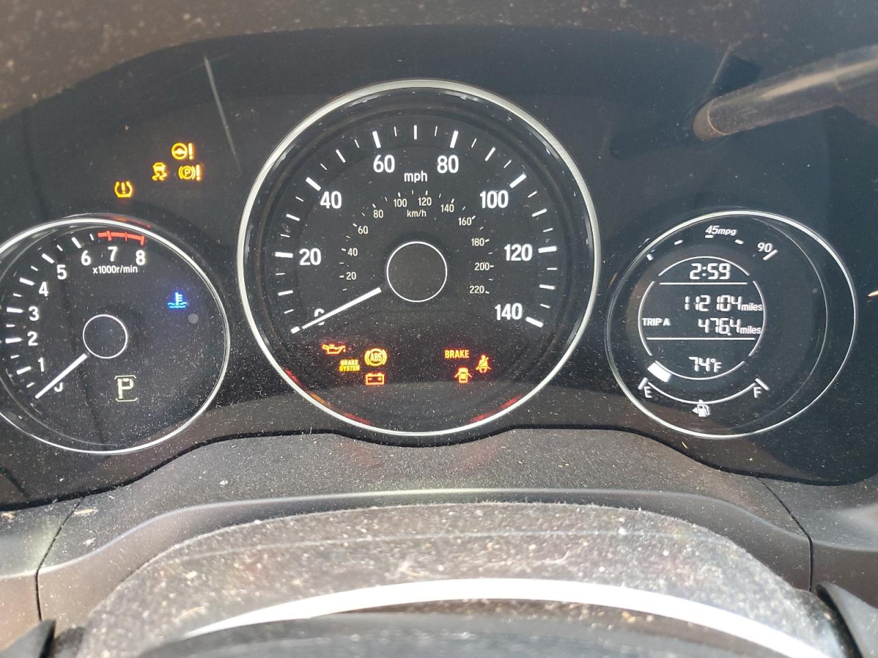 3CZRU6H38GM708186 HONDA HR-V 2016