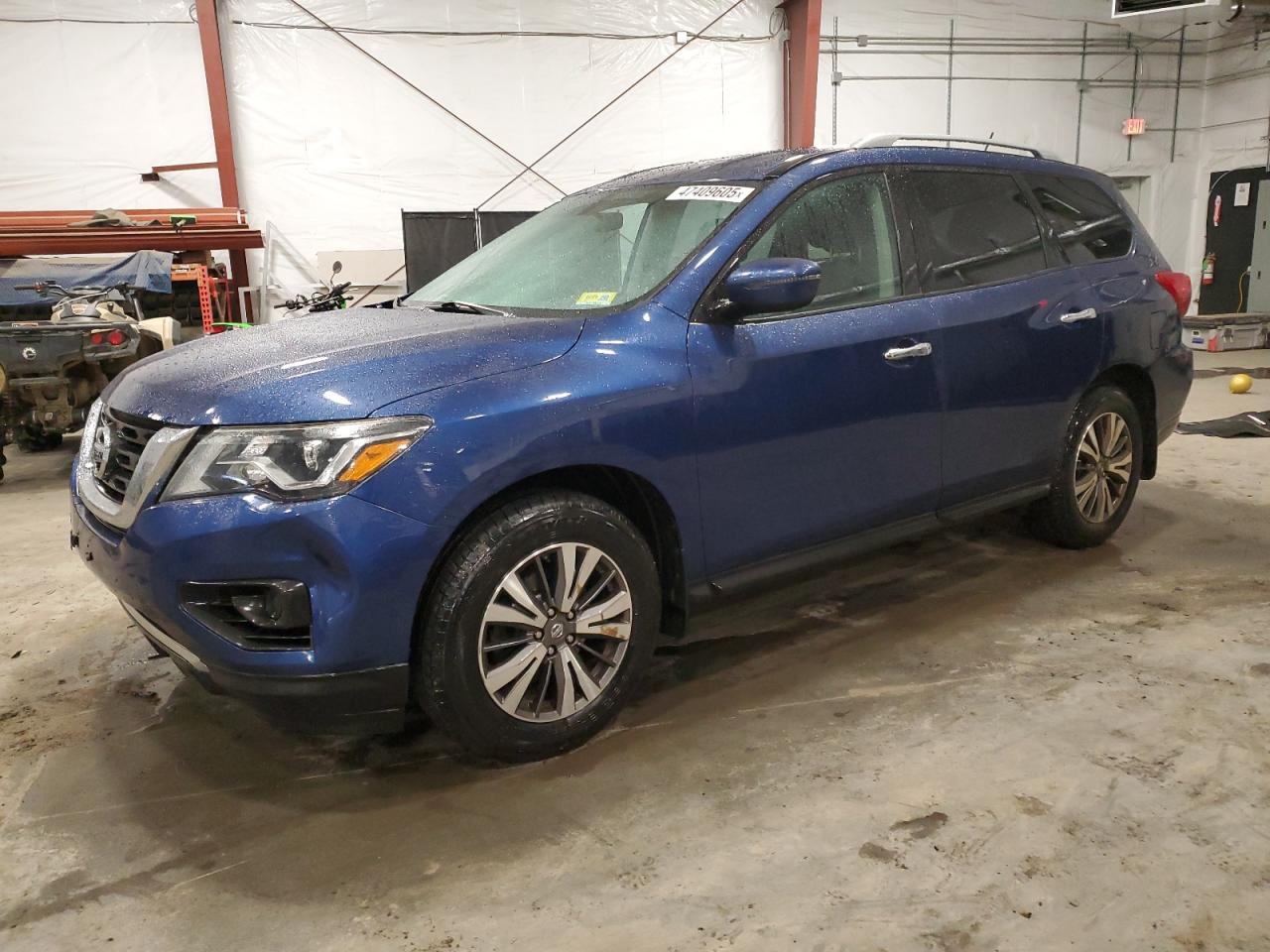 2017 Nissan Pathfinder S en Venta en Center Rutland, VT - Front End