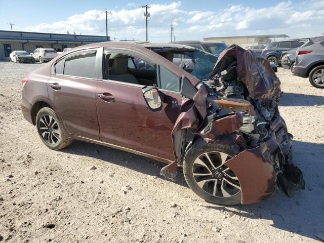 Седаны HONDA CIVIC 2015 Бургунди
