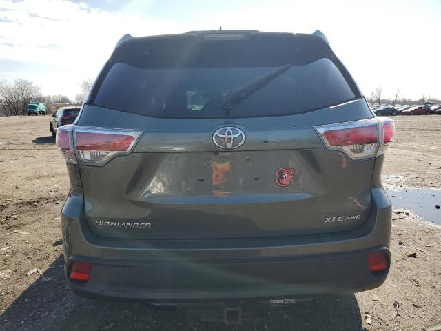  TOYOTA HIGHLANDER 2016 Gray