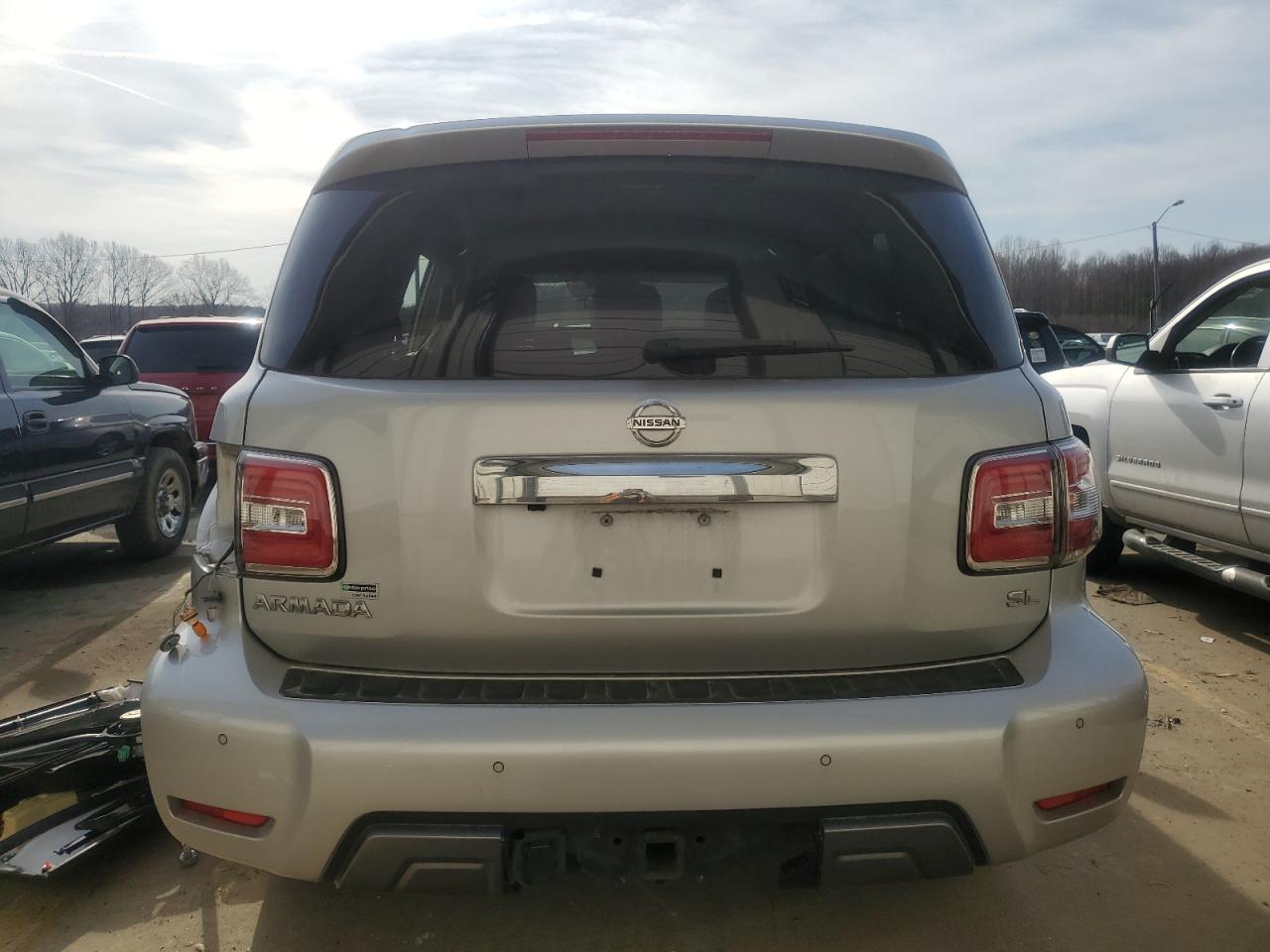 2020 Nissan Armada Sv VIN: JN8AY2ND3LX016696 Lot: 48732465