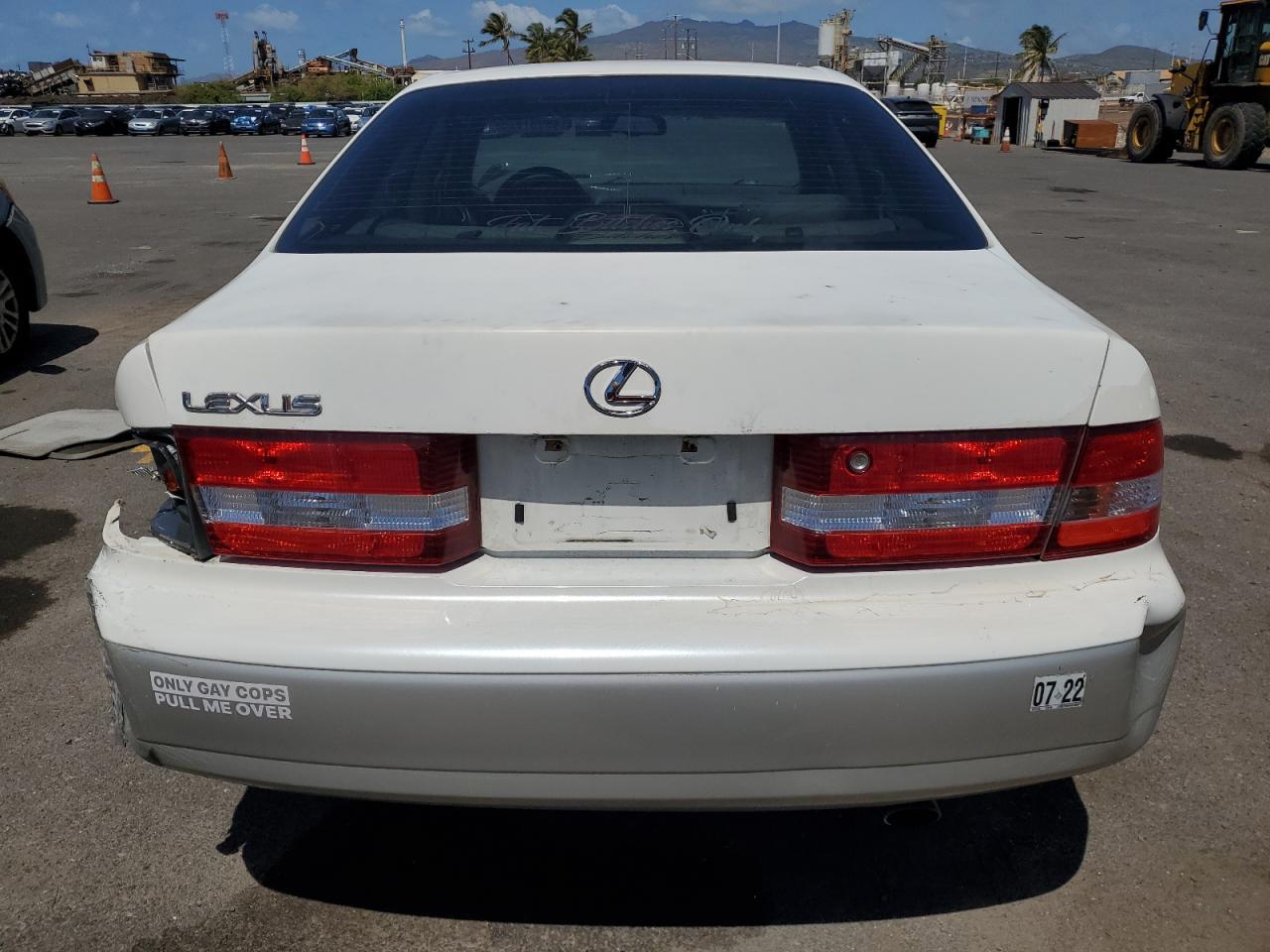 2000 Lexus Es 300 VIN: JT8BF28G9Y0273680 Lot: 48007925