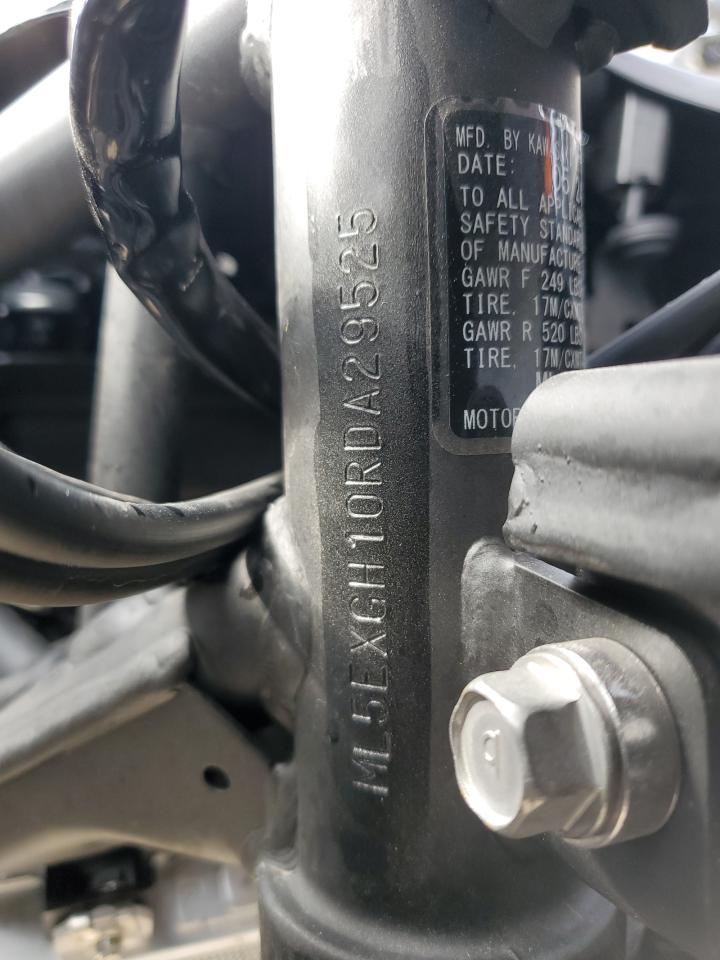 2024 Kawasaki Ex500 H VIN: ML5EXGH10RDA29525 Lot: 50995835