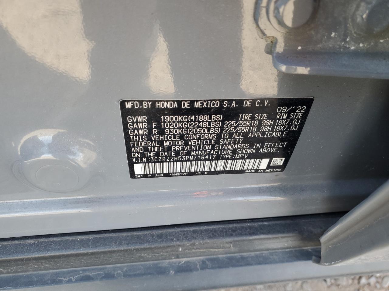 2023 Honda HR-V - Image 13