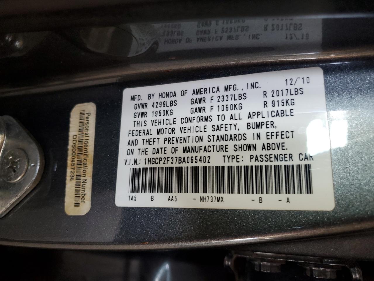 2011 Honda Accord - Image 12