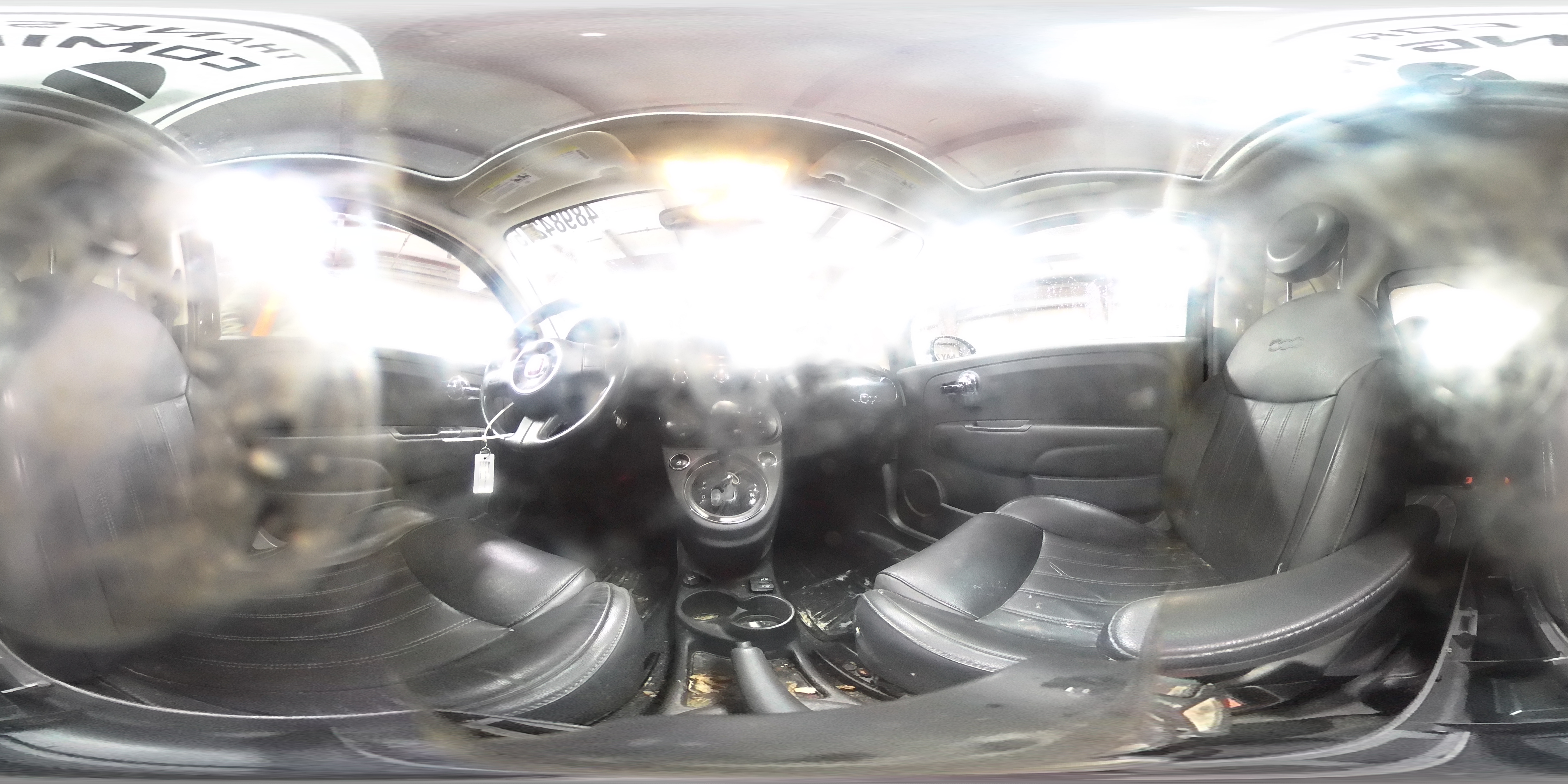 2017 Fiat 500 Lounge VIN: 3C3CFFCR6HT694379 Lot: 48984215