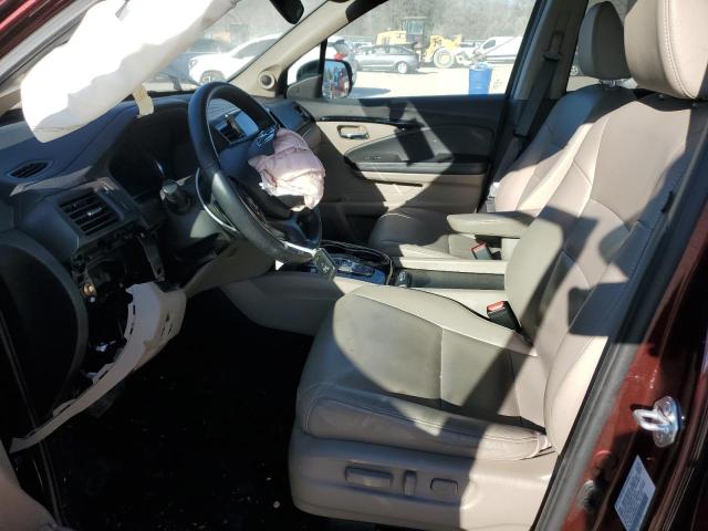  HONDA PILOT 2021 Czerwony
