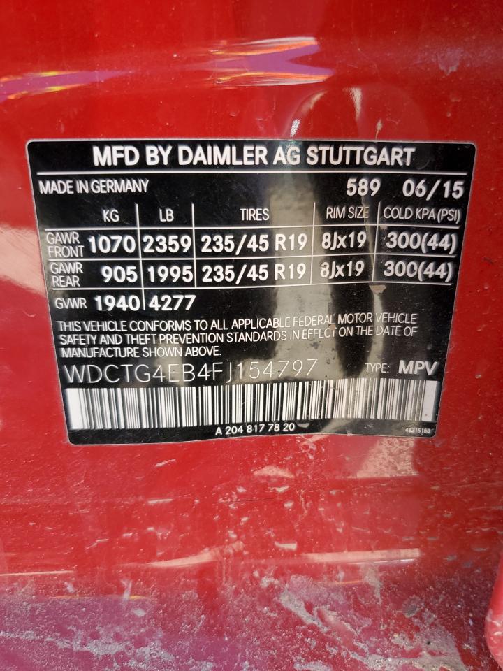 2015 Mercedes-Benz GLA-klasse - Image 12