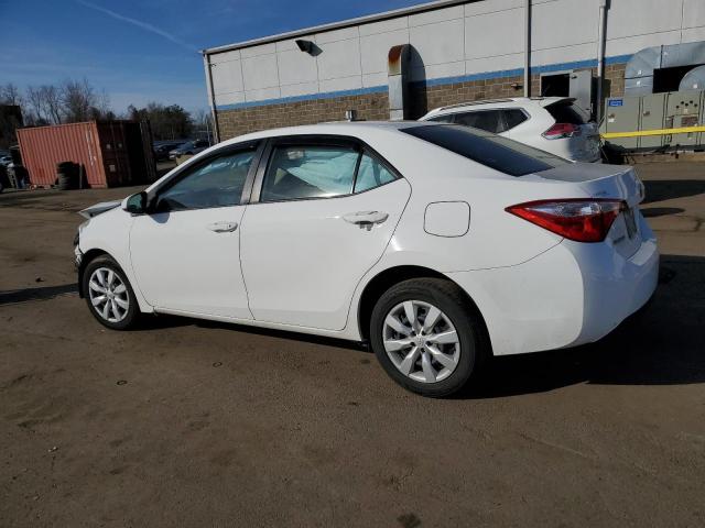  TOYOTA COROLLA 2016 Белый
