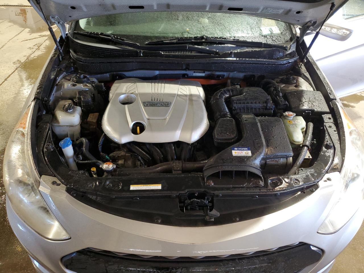 2012 Hyundai Sonata Hybrid VIN: KMHEC4A48CA044201 Lot: 48946165