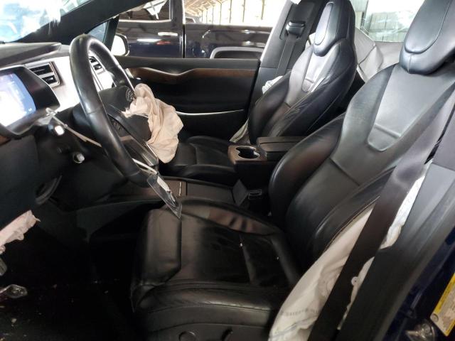  TESLA MODEL X 2017 Синій