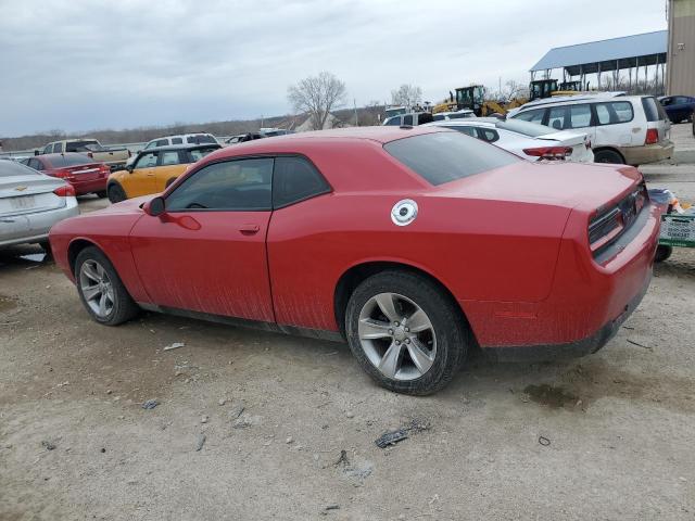 Coupet DODGE CHALLENGER 2016 Czerwony
