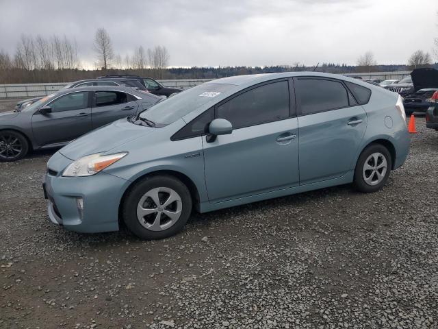  TOYOTA PRIUS 2013 Бирюзовый