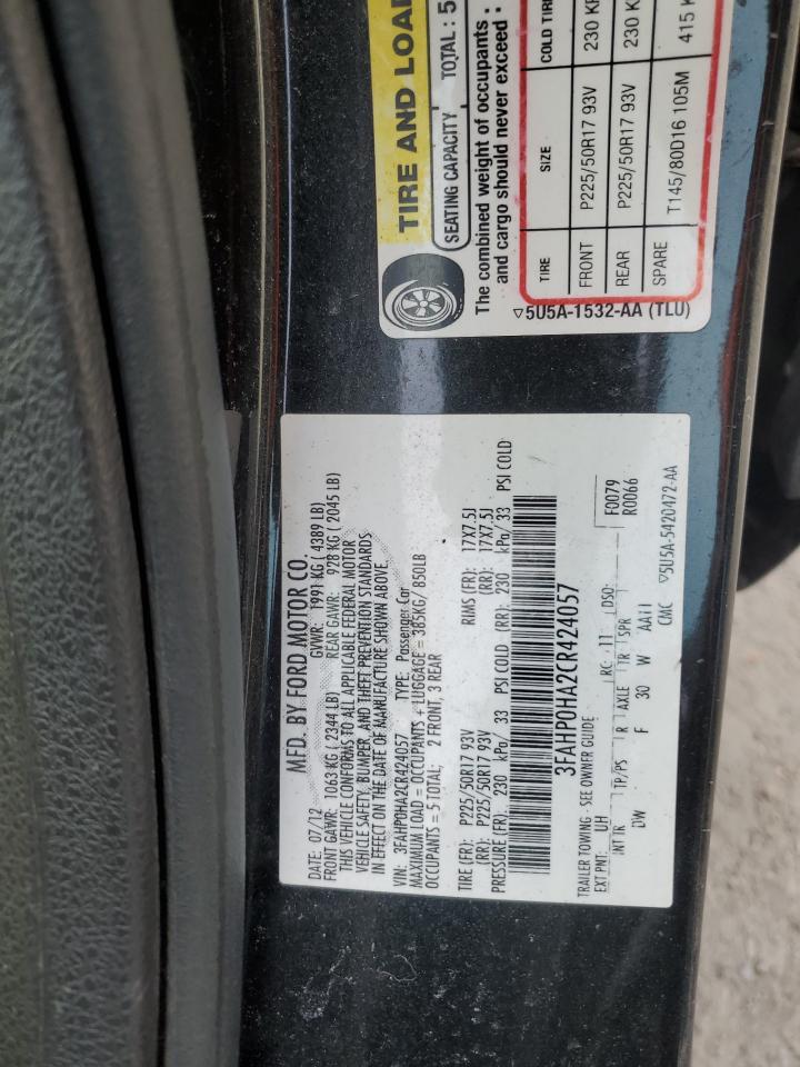 2012 Ford Fusion - Image 12