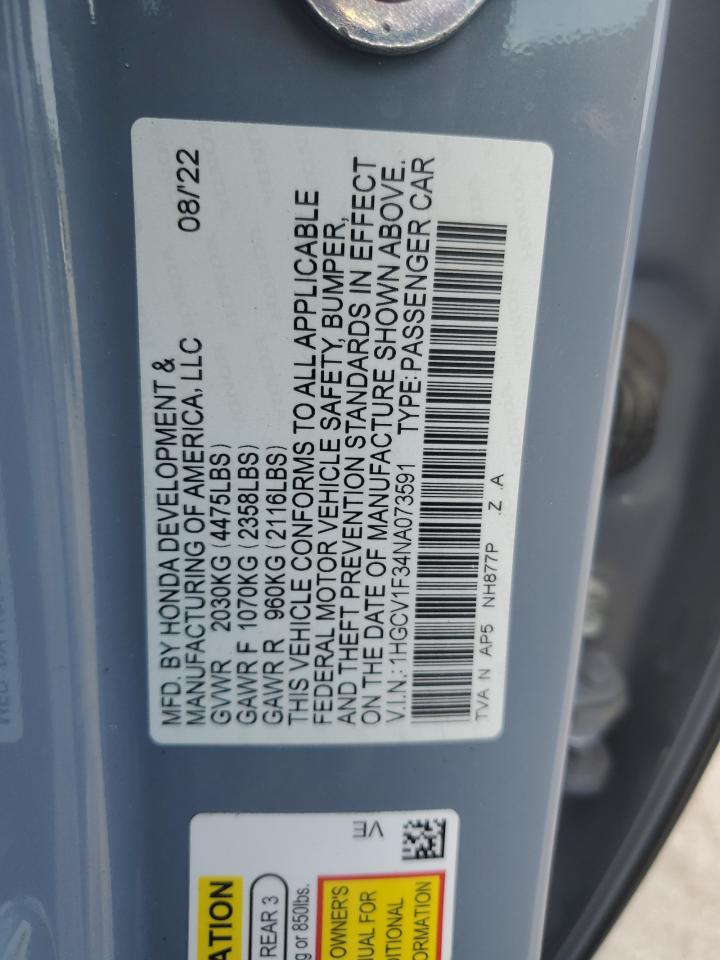 2022 Honda Accord - Image 13