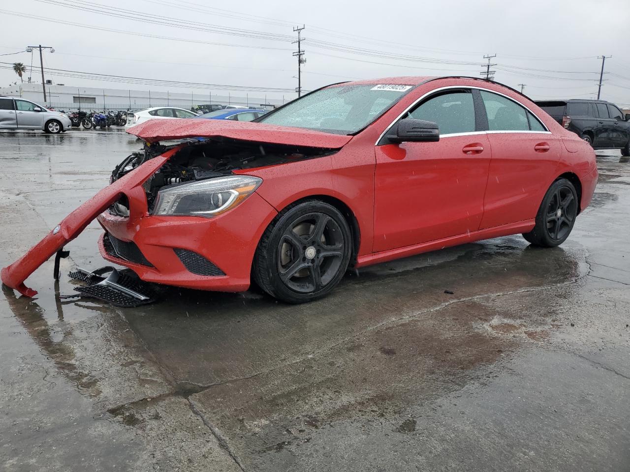 2014 Mercedes-Benz Cla 250 4Matic de vânzare în Sun Valley, CA - Front End