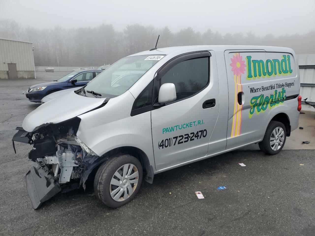 2019 Nissan Nv200 2.5S na sprzedaż w Exeter, RI - Front End