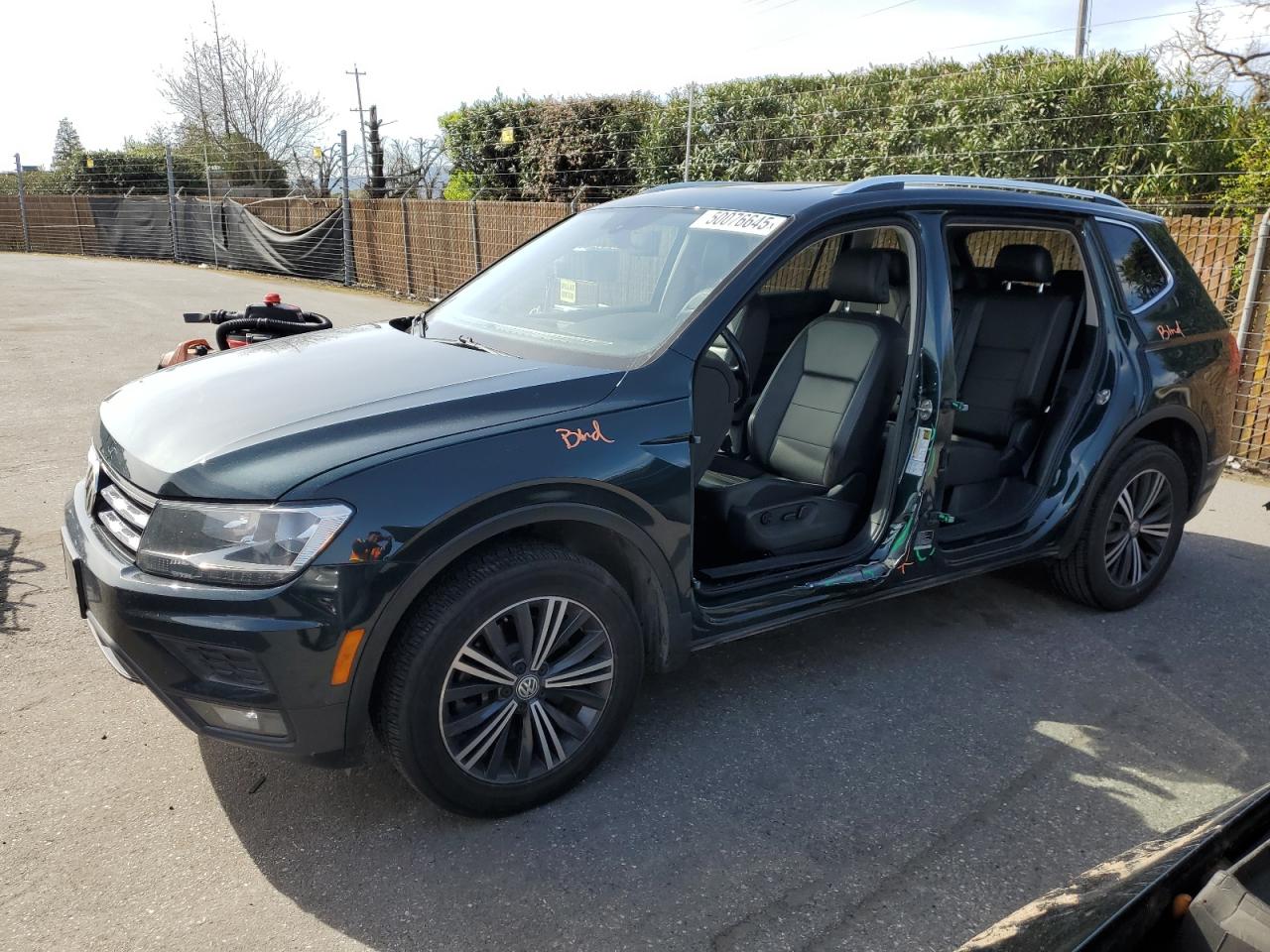 2018 Volkswagen Tiguan Se for Sale in San Martin, CA - Side