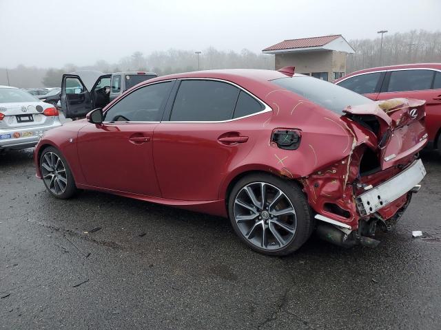 Sedans LEXUS IS 2015 Czerwony