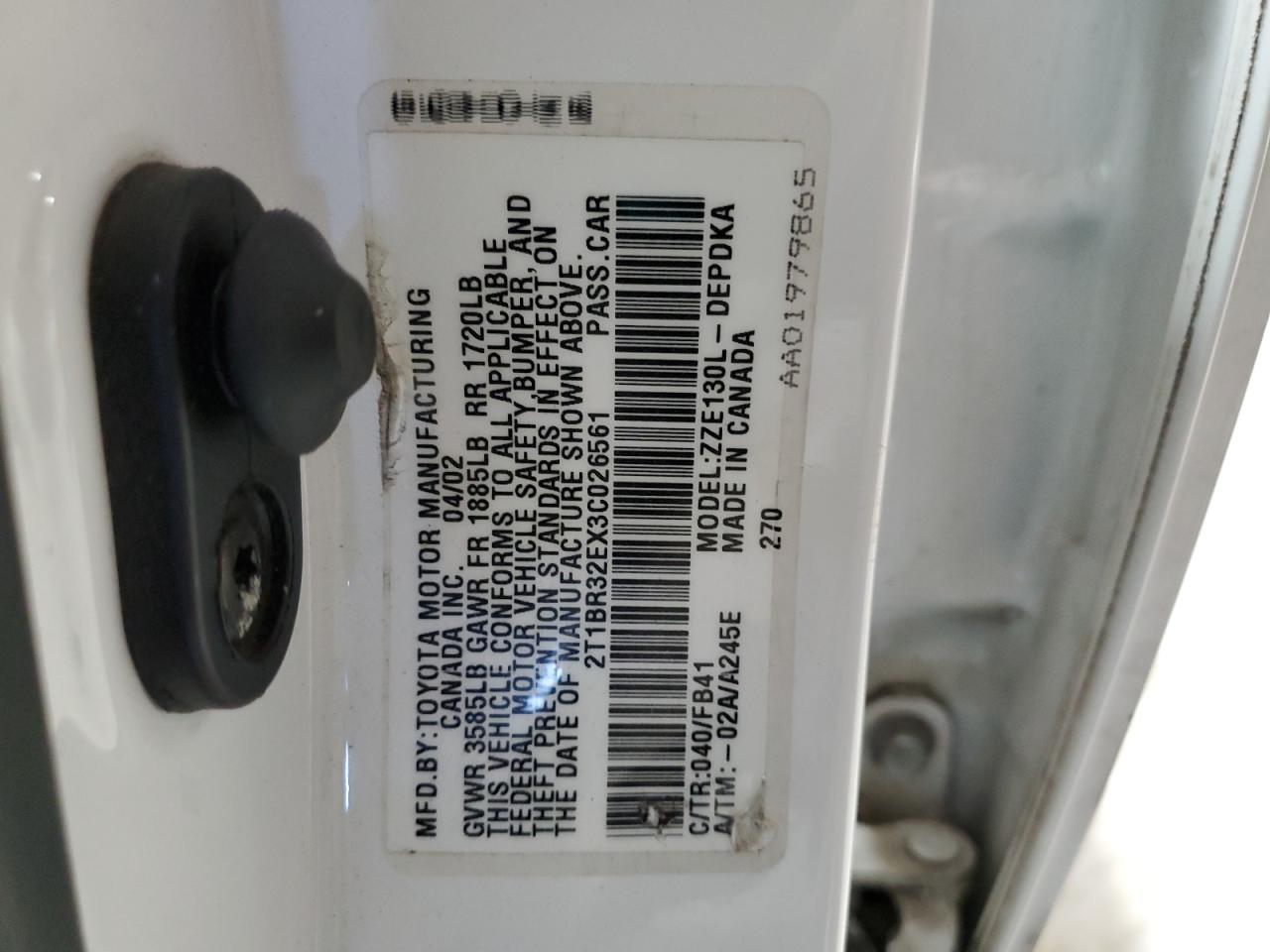 2003 Toyota Corolla - Image 12