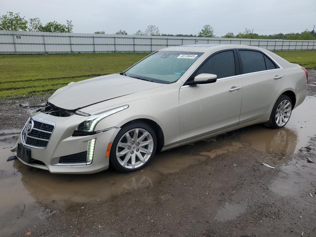 2014 Cadillac Cts Luxury Collection zu verkaufen in Houston, TX - Front End