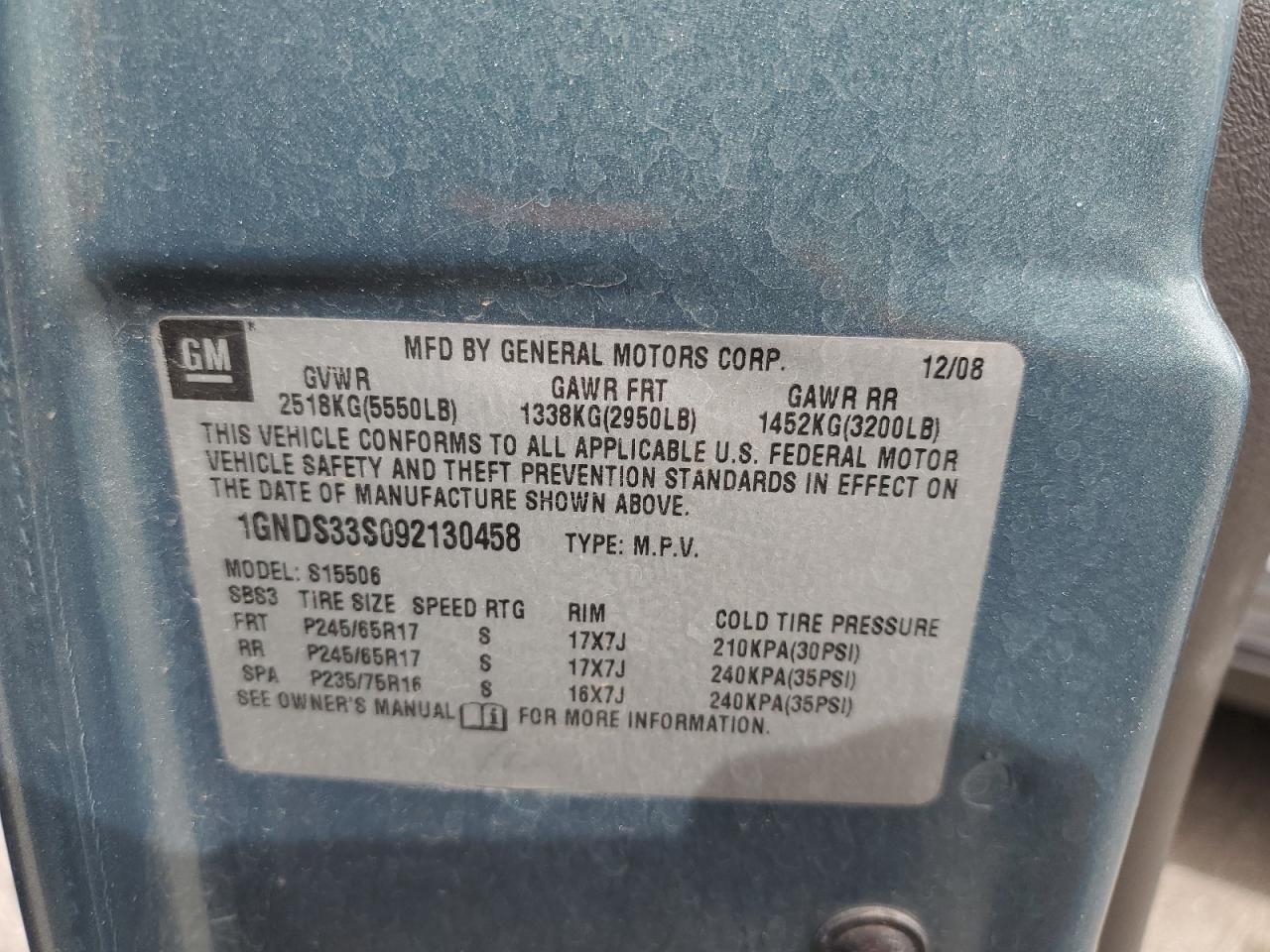 2009 Chevrolet TrailBlazer - Image 13