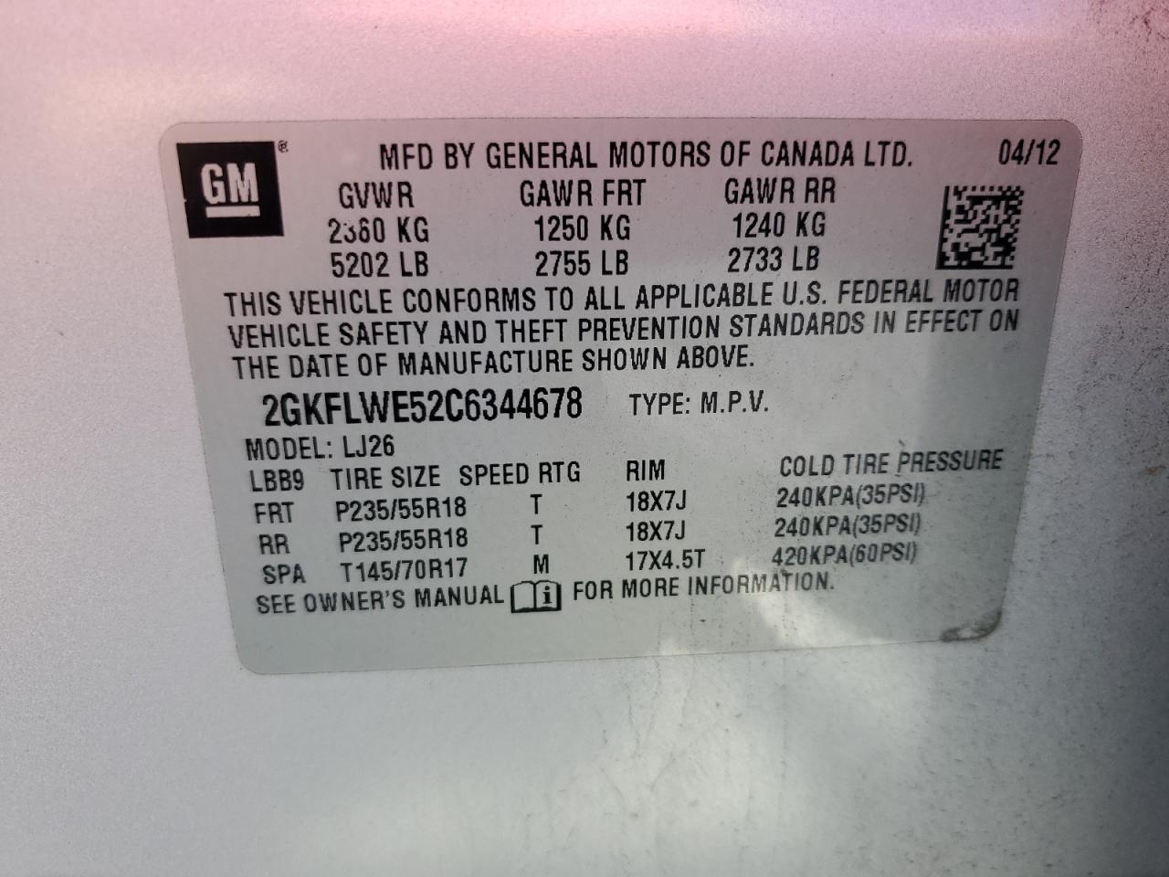 2012 GMC Terrain - Image 13