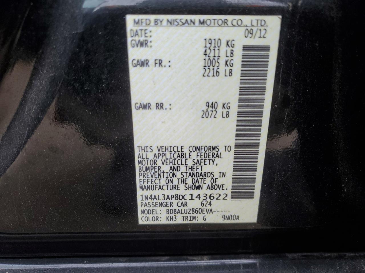 2013 Nissan Altima - Image 12
