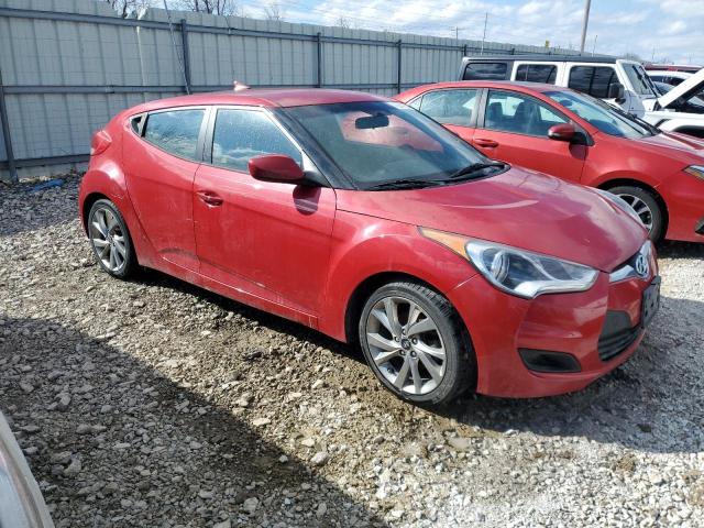 Coupet HYUNDAI VELOSTER 2016 Czerwony