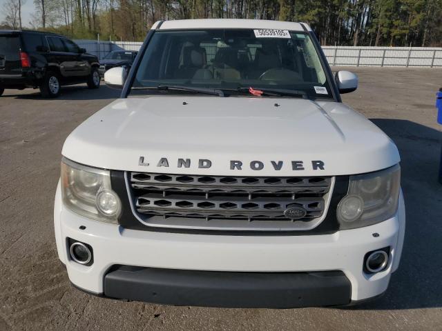 Parquets LAND ROVER LR4 2016 Biały