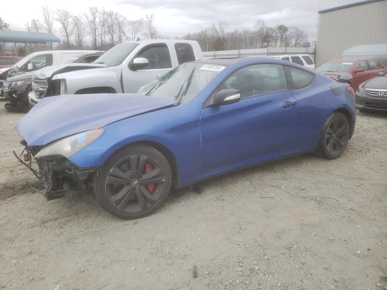 2010 Hyundai Genesis Coupe 3.8L de vânzare în Spartanburg, SC - All Over
