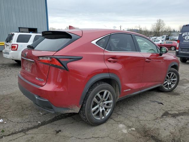  LEXUS NX 2016 Red