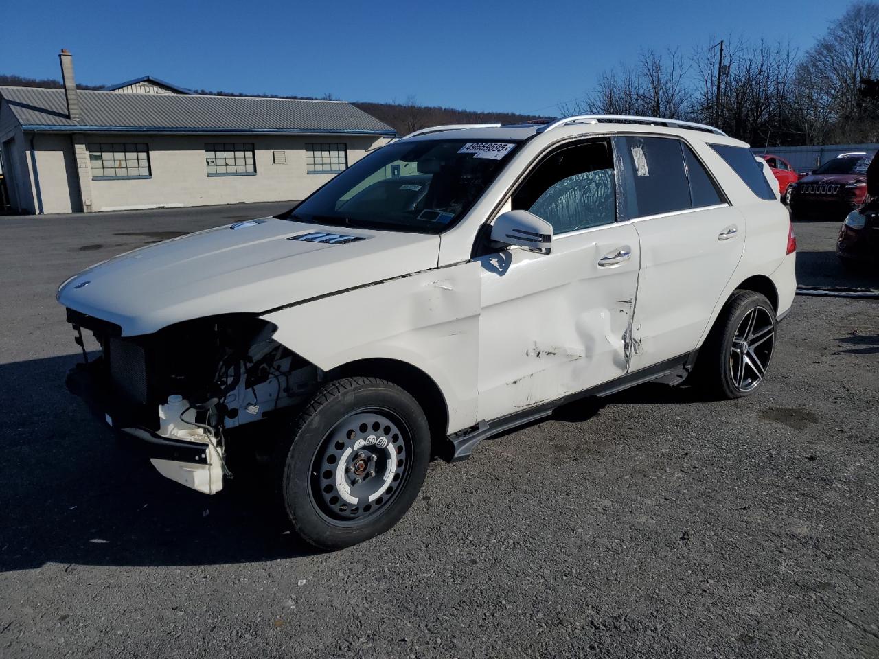 2014 Mercedes-Benz Ml 350 4Matic на продаже в Grantville, PA - Front End