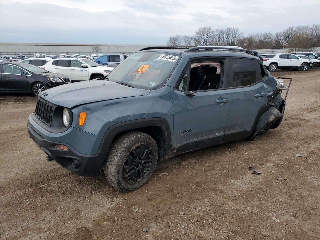 2018 Jeep Renegade Sport na sprzedaż w Davison, MI - All Over