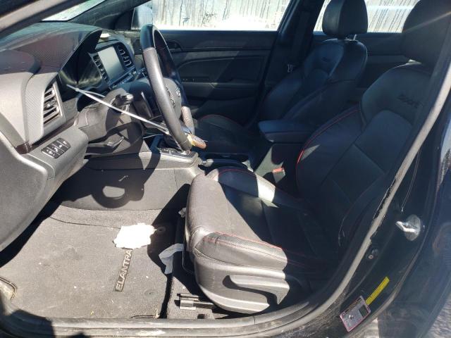  HYUNDAI ELANTRA 2019 Черный