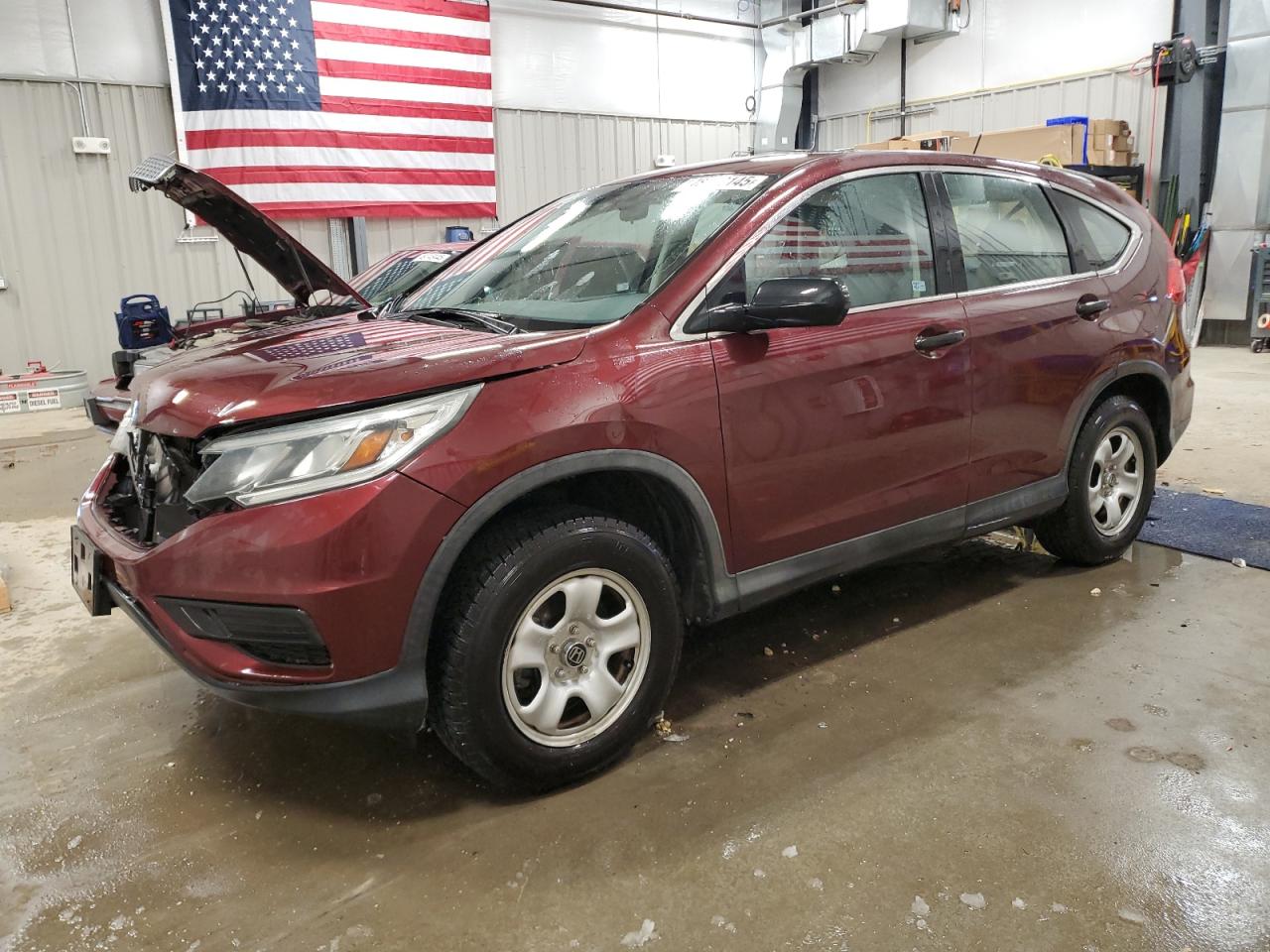 2015 Honda Cr-V Lx на продаже в Casper, WY - Front End