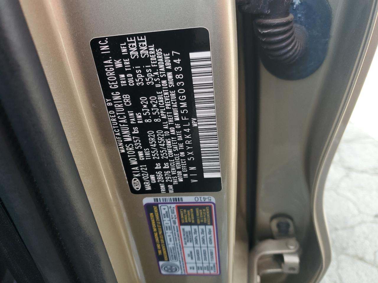 2021 Kia Sorento - Image 12