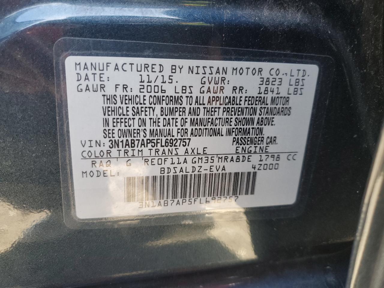 2015 Nissan Sentra - Image 14