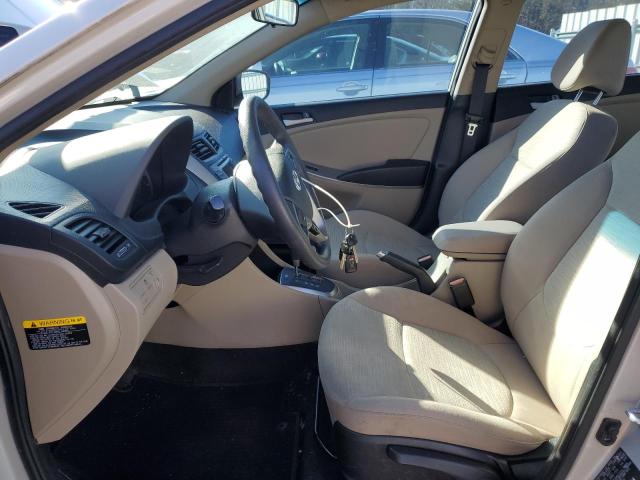  HYUNDAI ACCENT 2015 Білий
