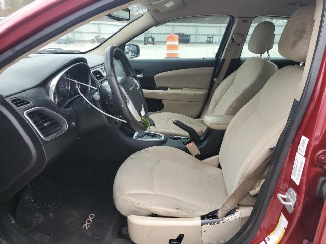  CHRYSLER 200 2014 Czerwony