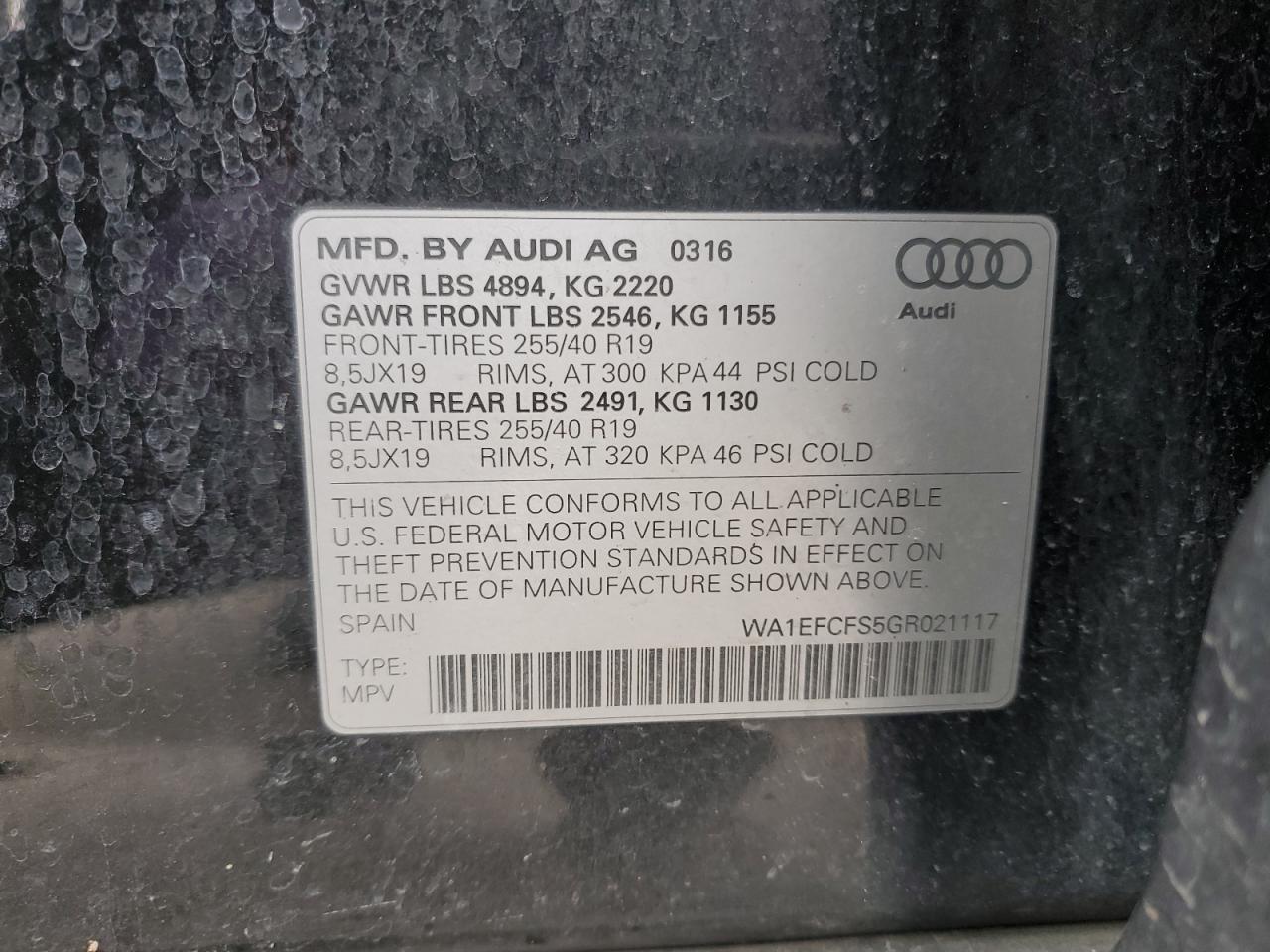 2016 Audi Q3 - Image 13