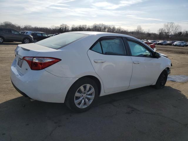  TOYOTA COROLLA 2016 Белый