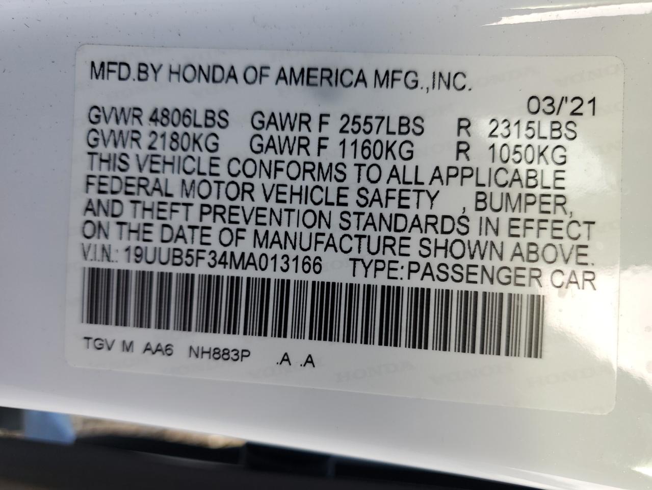 2021 Acura TLX - Image 14