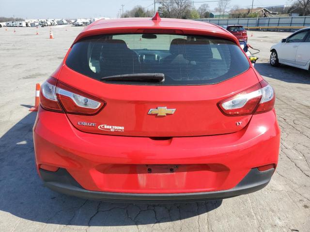  CHEVROLET CRUZE 2018 Red